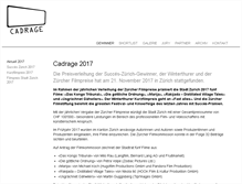 Tablet Screenshot of cadrage.info